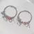 Bonito novo sanrio olá kitty pulseira rosa frisado diamante anime mão ornament - comprar online