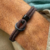 pulseira masculina de corda string brown classiatti