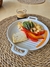 Travessa redonda Gourmand branca 20X3X16.5CM - Cerâmica - comprar online