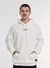 Moletom Canguru Capuz - Letter Off White - Bethlehem Clothing