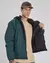 Jaqueta Bomber Wide Dupla Face Verde Monte Leste