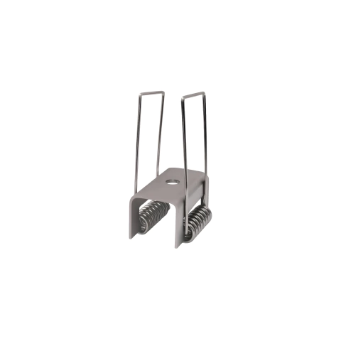 PRESILHA METALICA P/PERFIL FITA LED 43 X 35CM RISQUE EMBUTIR COM FURO - AVANT