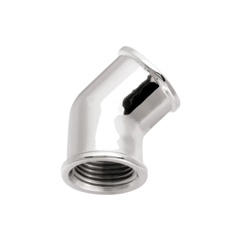 JOELHO LATÃO CROMADO 45G F/F 1/2" - BLUKIT - comprar online