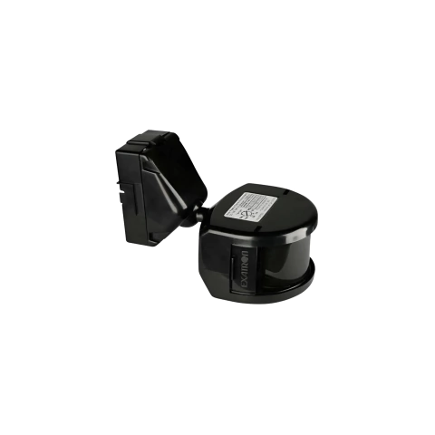 SENSOR DE PRESENCA FRONTAL EXTERNO XCONTROL 180G PRETO - EXATRON