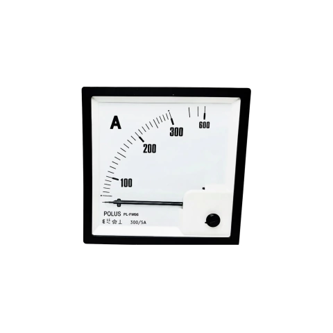 AMPERÍMETRO ANALÓGICO FM96 QUADRADO 9,6CM 150/ 300/ 5A - SASSI - comprar online