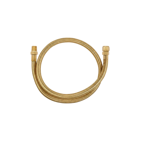 LIGACAO FLEXIVEL TOMBAK PARA GAS 1/2" BSP(I) X 1/2" BSP(E) 3/8" 80CM - JACKWAL - comprar online