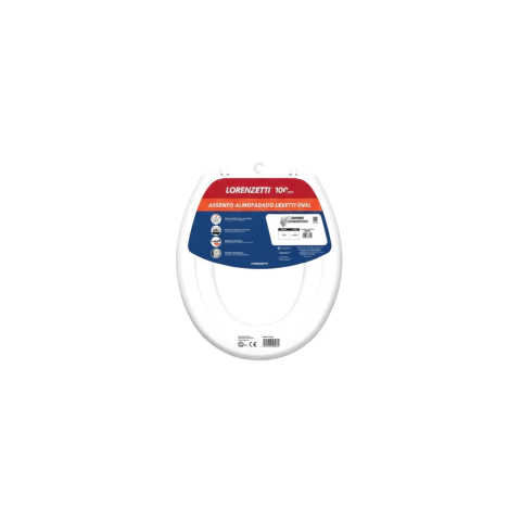 ASSENTO POLIPROPILENO SOFT CLOSE/UNIVERSAL FORMATTA BRANCO P/LOUCAS OVAIS - LORENZETTI - comprar online