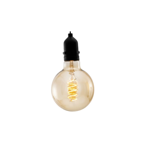 VARAL DE LUZ 8X E27 5,00M IP65 PRETO - SAVE ENERGY - comprar online