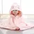 Toalha com Capuz em Lã Coral — Conforto, Proteção e Estilo para o Seu Bebê - lojacrystal