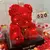 Eterno Amor - Urso de Pelúcia com Rosa Artificial - loja online