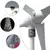 Turbina aerogeneradora de eje Horizontal, Kit de molino de viento doméstico con en internet