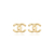 Brinco Chanel - Banhado a Ouro 18k