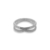 Anel Em x- Prata 925 - comprar online