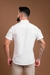 GOLA PADRE NO LINHO OFF WHITE