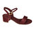 Sandalia Salto Bloco Fecho Fivela T5228-438 - comprar online