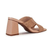 Tamanco Bebecê Strass Salto Alto T6069-722 Bege