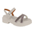 Sandália Salto Flat Tratorada Strass Pelica Vizzano 29223.100999