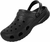 Babuche Crocks Marinho/Preto/Off-Branco