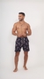 Short Masculino IMPERIUS Estampado Praia Piscina Confortável
