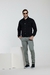 Calça Sport Detroit Verde Acinzentado - Brim e Conforto