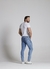 Calça Jeans Slim Masculina Lavagem Clara - comprar online