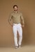 Calça Sport Detroit Branca - Brim Fino e Conforto Premium