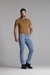 Calça Jeans Detroit Tradicional Delavê Lavado Claro Conforto - HITO