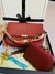 Kit Bolsa+ carteira e chaveiro Lace & Lore- vinho - Lace Bag