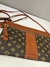 Bolsa tranversal L'lore monograma- Café - comprar online