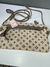 Bolsa tranversal L'lore monograma- Areia - comprar online