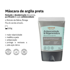Mascara Facial Argila Preta Antiporosidade e Regeneradora - Labotrat - DAJU Beauty Store