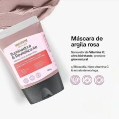 Mascara Facial de Argila Rosa Ilumina Skin - Labotrat na internet