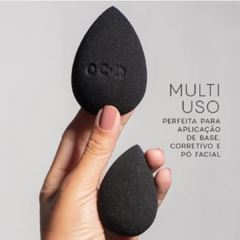 Esponja Flat Drop Preta - Oceane - loja online