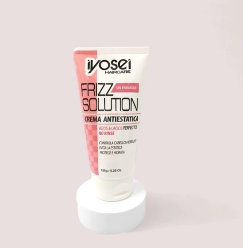 Crema Antiestatica Frizz Solution Rizos Y Lacios- Iyosei