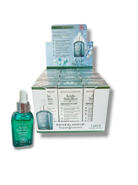 Serum facial con acído salicilico Meike Glamour