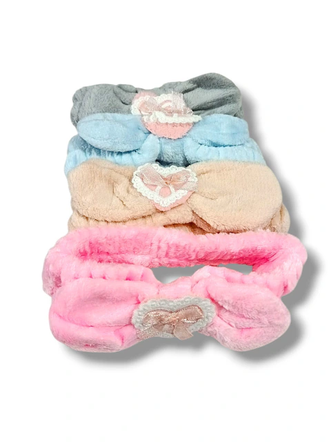 Vinchas de skincare MOÑO/CORAZÓN