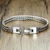 Pulseira Masculina Steel na internet