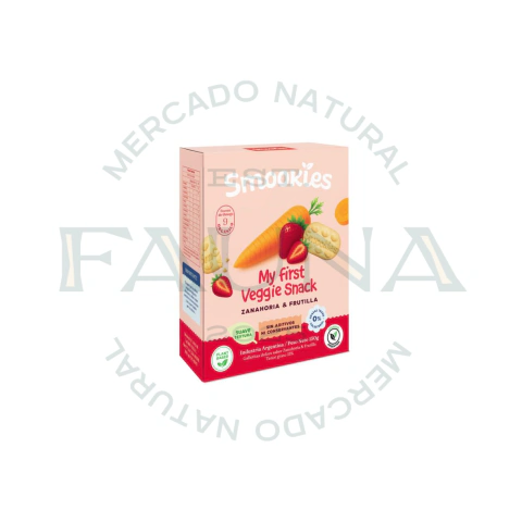 SMOOKIES - GALLETITAS ZANAHORIA Y FRUTILLA 150 G