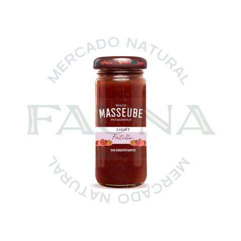 MASSEUBE - DULCE DE FRUTILLA LIGHT 260 G