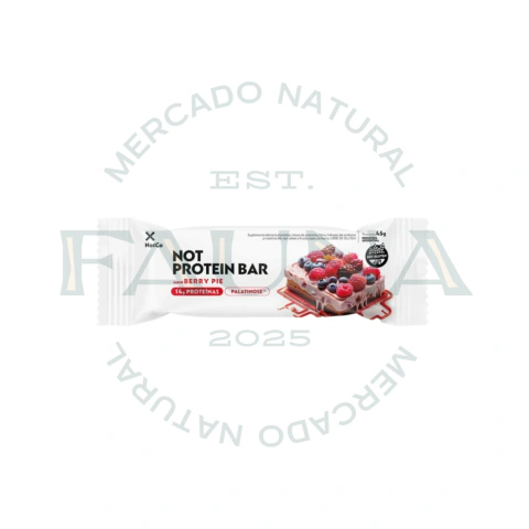 NOT CO - BARRA PROTEICA BERRY PIE 45 G