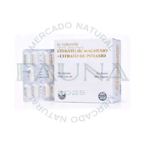 IO NATURALE - CITRATO MAGNESIO + CIT POTASIO BLISTERA X 10 CAPS - comprar online