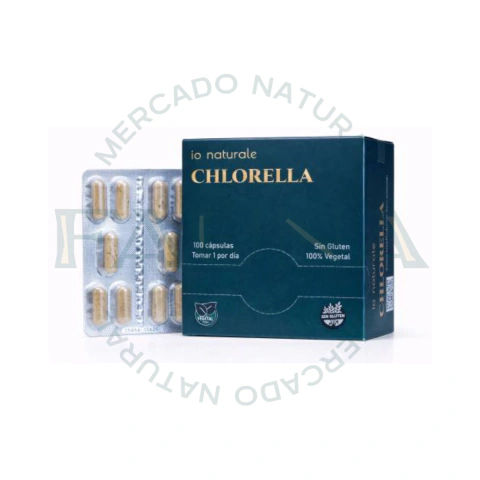 IO NATURALE - CHLORELLA + B6 BLISTERA X 10 CAPS