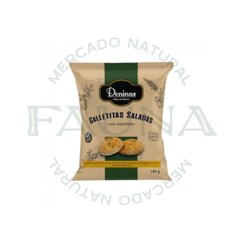 DONINAS - GALLETITAS SALADAS 180 G