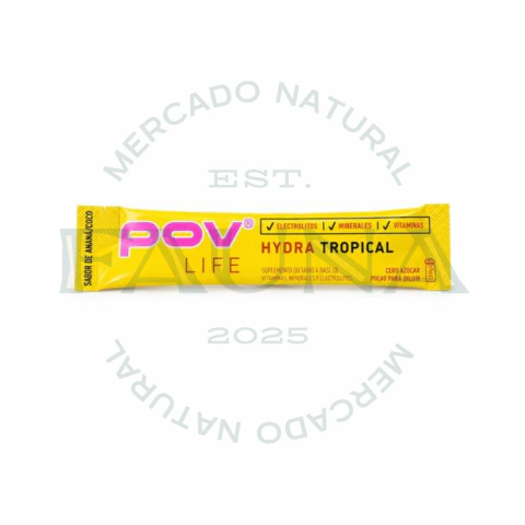 POV LIFE - ELECTROLITOS SABOR TROPICAL