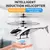 Mini helicóptero controle remoto - drone - loja online