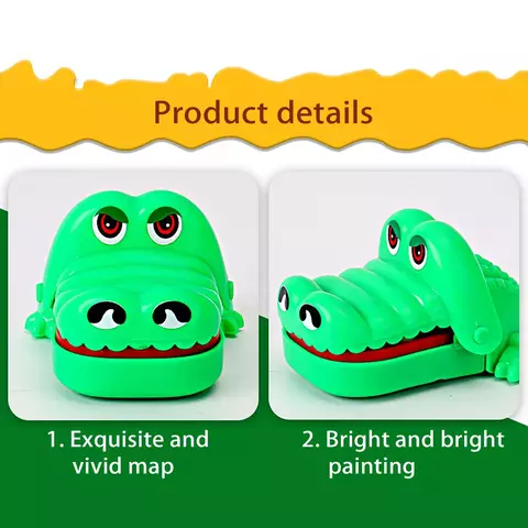 Clássico Jogo De Dentes do Crocodilo