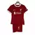 Conjunto Infantil Liverpool Home 23/24 - Vermelho - comprar online