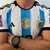 Camisa Argentina Home - Campeão Mundial - (2) Patch Copa do Mundo Catar - 3 Estrelas - Messi 10 - 2023 Adidas - Versão Jogador - comprar online