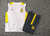 Conjunto Regata Borussia Dortmund - Branco+Cinza - TAVARES COMPANY
