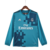 Camisa Retrô Real Madrid II Away 2017/18 Manga Longa Masculino Azul